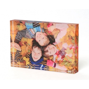 Best Quality Cheapest Price 20mm clear <strong>Printed</strong> Acrylic Photo Frame <strong>Block</strong> - Product Image 3