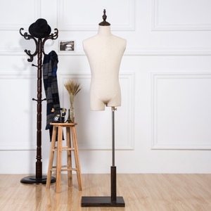 80F-3M <span class=keywords><strong>Hombre</strong></span> Medio Cuerpo Ropa Sastres Modista Hombres Maniquí PARA LA Venta - Product Image 2