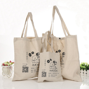 Comestibles Bolsa de Pantalla Impresa Algodón <span class=keywords><strong>Cavas</strong></span> Ecológicos Naturales de Yute bolsa de la Compra Bolsa - Product Image 1