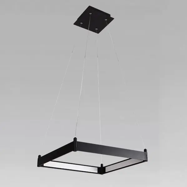 TÜV CE fahrer 28w Platz Rahmen Form anhänger licht moderne dekorative hängen lampen