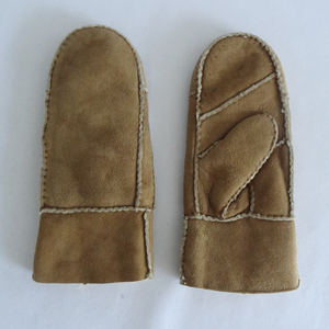 Gants d'hiver chauds et antidérapants en cuir classique, fourrés en fourrure de mouton, fabrication directe d'usine, personnalisation en masse, support d'échantillons - Product Image 4
