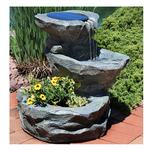 Statues de jardinage, décoration de jardin, fontaine en pierre, boules de pierre décoratives, boule de pierre naturelle sans trou 8 mm - Product Image 4