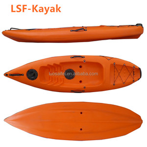 2018 Chine OEM gros clair vente chaude LDPE seul petit sit on top pas cher <span class=keywords><strong>ocean</strong></span> <span class=keywords><strong>Kayak</strong></span> avec paddle - Product Image 1