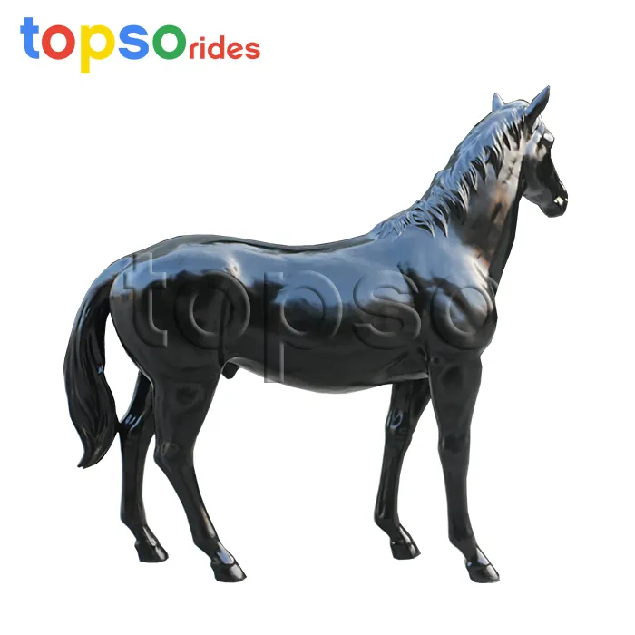 Levensgrote Glasvezel Paard Voor Verkoop/Kunstmatige levensgrote Glasvezel Paard