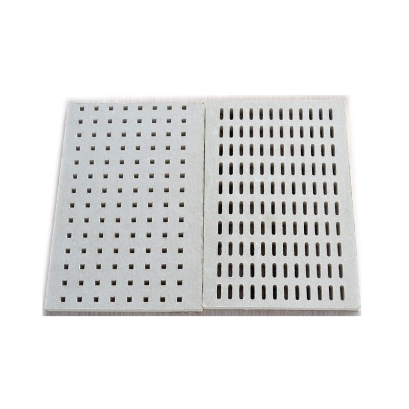 Лучшая цена, звукостойкий Перфорированный гипсокартон для потолка 1200*2400 мм