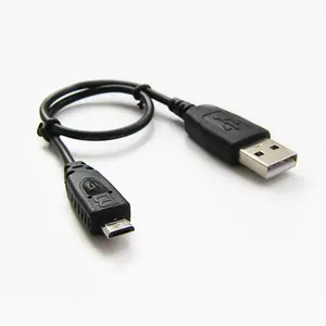 Pabrik Shenzhen Kabel Usb A Kabel Usb Pendek Ponsel Kustom untuk Kabel Pengisian Data Usb 2.0 Mikro