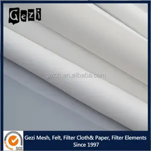 Gezi produttore offerta di fabbrica 100% Poliestere Bianco Panno Filtro Pressa/maglia Dello Schermo