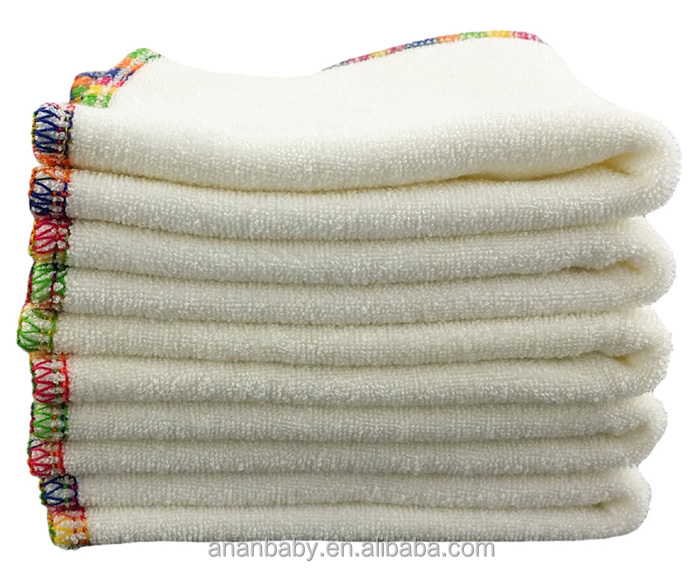 2017 новый органический Многоразовые Детские бамбуковые салфетки