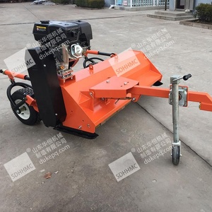 Haute productivité 15Hp moteur à essence tondeuse à gazon <span class=keywords><strong>Quad</strong></span> remorquable ATV tondeuse à fléaux avec roulement pour la coupe d'herbe de jardin - Product Image 5
