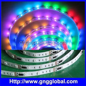 Kỹ thuật số lập trình RGB LED <span class=keywords><strong>Strip</strong></span> không thấm nước <span class=keywords><strong>ws2801</strong></span> ws2811 ws2812b DMX RGB LED Rope chiếu sáng - Product Image 2