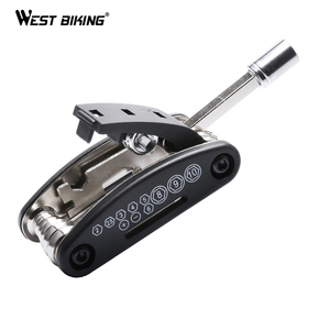 Kit d'outils de réparation de vélo de haute qualité WEST BIKING – Clé à rayons et tournevis multi-usages pour VTT, idéal pour l'entretien des vélos - Product Image 2