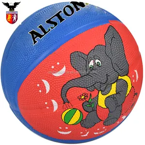 Basket-ball en caoutchouc de personnalisation de BSCI/SEDEX/ISO9001 pour des enfants