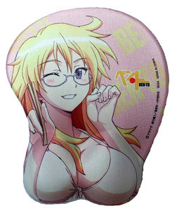 Ergonomic 3D Gel chuột Pad với phần còn lại cổ tay sexy cô gái phim hoạt hình Khỏa Thân ASS & vú cắt Silicone gel Bộ nhớ nóng phong cách - Product Image 5