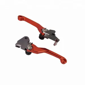 Suciedad bicicleta Motocross CNC pivote palancas de embrague de freno para Honda XR250R XR400R 1996-2004 XR650R 2000-2007