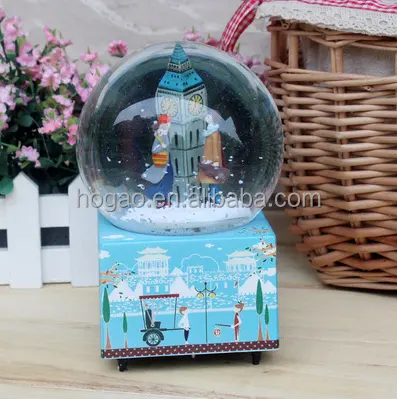 gli amanti della coppia dolce globo di neve snowglobe ornamento