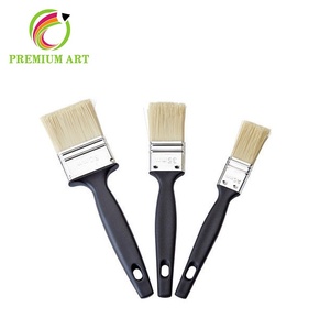 Artista estudiante Supply12 Pcs pintura negro cepillo FineGood punta redonda Punta de pelo acrílico acuarela pintura al óleo - Product Image 2
