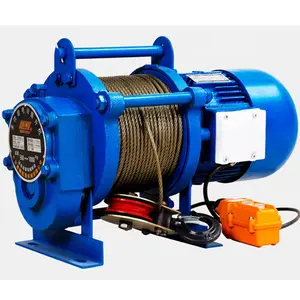 2 Ton asansör vinç/380V Motor/KCD çelik halatlı elektrik vinç