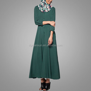Nuevo estilo acampanado doble estilo paquistaní vestidos <span class=keywords><strong>camiseros</strong></span> - Product Image 4