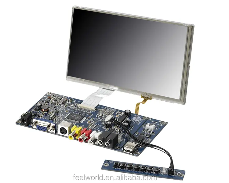 FEELWORLD 7 inch raspberry pi 3 display touchscreen with hdmi vga audio video inputs