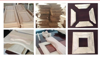 CNC cadre de porte fraiseuse de bord
