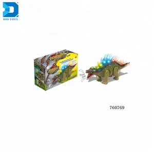Top di vendita di prodotti a batteria giocattolo di plastica dinosauro con la luce del suono