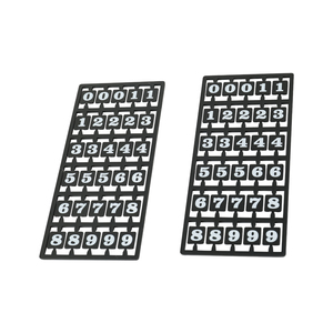 อุปกรณ์เสริมรถยนต์หัวเข็มขัดดิจิตอลที่จอดรถหมายเลขโทรศัพท์แผ่น - Product Image 6