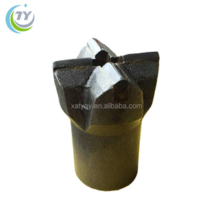 Bor Hidrolik, Mata Bor Tungsten Karbida Tapered <span class=keywords><strong>Cross</strong></span> <span class=keywords><strong>Bits</strong></span> T38 Benang <span class=keywords><strong>Cross</strong></span> Bit - Product Image 3