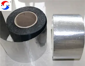 Selbst bitumen aluminium wasserdicht band membran für bau gebäude stehlen dach