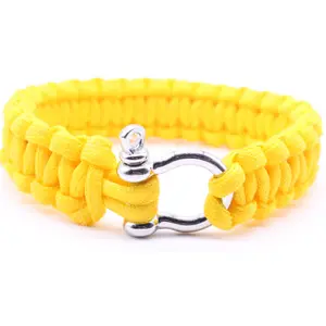 U grillo 550 paracord personalizzato braccialetto di sopravvivenza