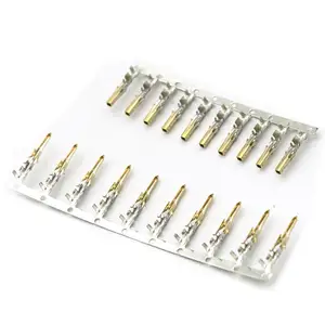 Angitu Mezza Oro 4.2 millimetri passo Connettore Molex 5557 5559 Pin Terminal Per PSU Cavo Del Computer