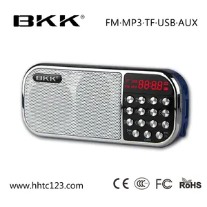 Mini FM BKK radyo Mp3 çalar hoparlör (Q22)