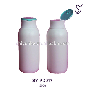 200g PE ronde soins du corps poudre de talc bouteille emballage PD017 - Product Image 1