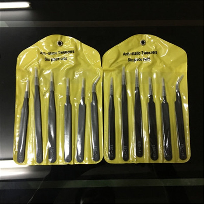 Пинцет для дизайна ногтей из нержавеющей стали, пинцет для перекрестного действия, многофункциональный зажим для ногтей, изогнутый маникюрный пинцет, инструменты для ногтей