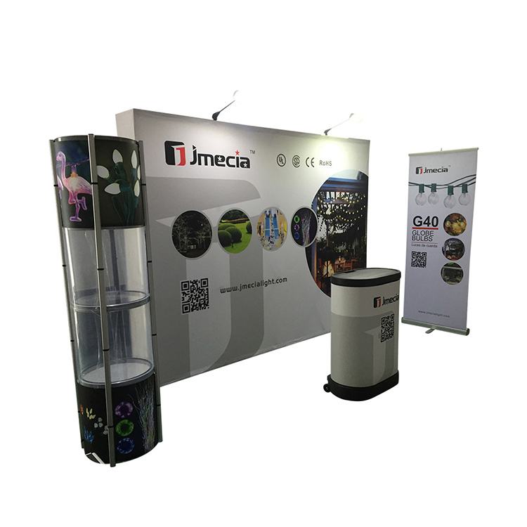 Портативный алюминиевый рекламный стол для супермаркета