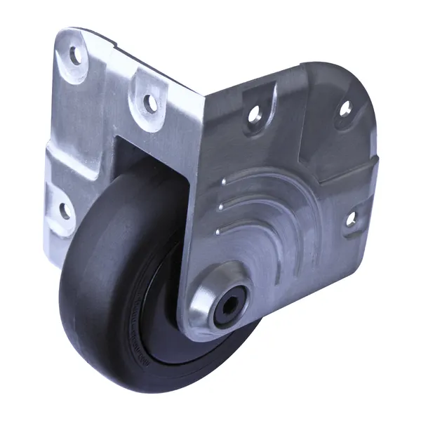 Caso di alluminio caster wheel/Nero fisso di ricino/Bagaglio accessori ruote