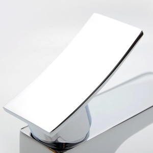 Hiện đại sàn gắn lưu vực vòi nước đòn bẩy duy nhất Vanity lưu vực <span class=keywords><strong>Mixer</strong></span> vòi Brass Chrome rửa lưu vực vòi nước phòng tắm vòi nước bồn rửa - Product Image 6