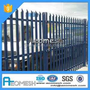 AEOMESH RP Iron Fence Metal Fence Metal Iron Palisade Fence