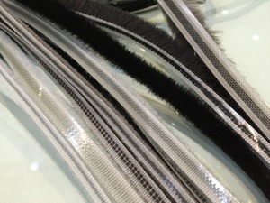 KEYI 3P <span class=keywords><strong>Strip</strong></span> karet cuaca, perangkat keras untuk pintu dan jendela, aksesori segel tumpukan wol - Product Image 3