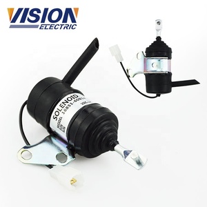 Électrovanne D'arrêt de carburant de 16851-60011 16851-60012 16851-60014 6670776 12 V 24 V Pour Denerator diesel - Product Image 2