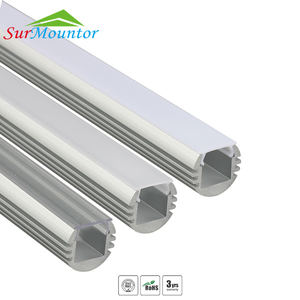 Căng Trần Led Alu Hồ Sơ Tròn Nhôm <span class=keywords><strong>U</strong></span> Kênh Cho Led Strip Tủ Quần Áo Xử Lý Cảm Biến Ánh Sáng - Product Image 2