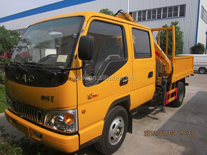 Motor hidráulico grúa, 2 toneladas <span class=keywords><strong>pluma</strong></span> telescópica camión grúa - Product Image 1