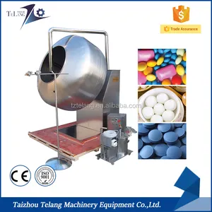 Seires şekerleme işleme sanayi çikolata kaplama makinesi TARAFıNDAN CE belgesi ile