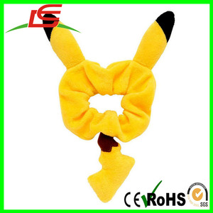 Anime Cheveux Bande Pokemon Pikachu En Peluche Élastique Cravates de Cheveux Anneau de queue de Cheval - Product Image 1