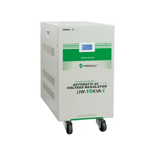 סטטי סוג יחיד שלב 15 KVA 20 KVA מתח רגולטור 110V 220V 230V AVR 15KVA 20KVA מתח מייצב עם תצוגה דיגיטלית