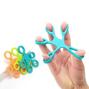 Finger Stretcher Resistance Bands Hand Resistance Band Finger Strength Trainer KitFinger Grip Strengthener Training Stretcher