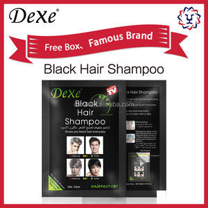 Dexe-champú para tinte de pelo, Color negro, <span class=keywords><strong>hazlo</strong></span> tú <span class=keywords><strong>mismo</strong></span> <span class=keywords><strong>en</strong></span> <span class=keywords><strong>casa</strong></span>, champú para el pelo negro, Herbal permanente - Product Image 2
