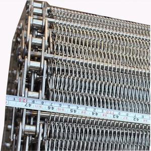 Metalen Kettingschakel Gaasband Roestvrijstalen Hittebestendige Spiraaldraadgaasband Transportband - Product Image 5