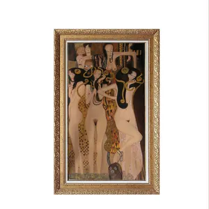 Most Famous Museum Quality Hand Painted Oil Painting Reproduction Classical Figures Art Klimt paintings