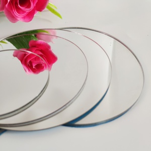 Tùy chỉnh cắt chống trầy xước hai mặt cứng <span class=keywords><strong>Acrylic</strong></span> gương tự dính được hỗ trợ tấm nhựa - Product Image 1