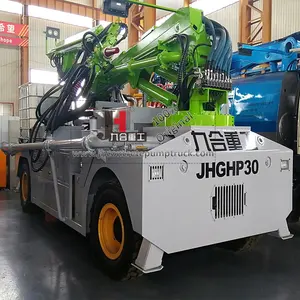Cina Fabbrica JIUHE di marca 30 Metri Cubi Shotcrete Robot JHGHP30 bagnato di cemento a spruzzo shotcrete macchina per la vendita